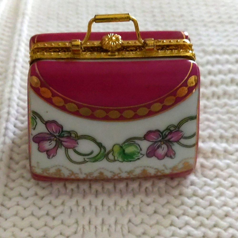 Porcelain Tiny Purse